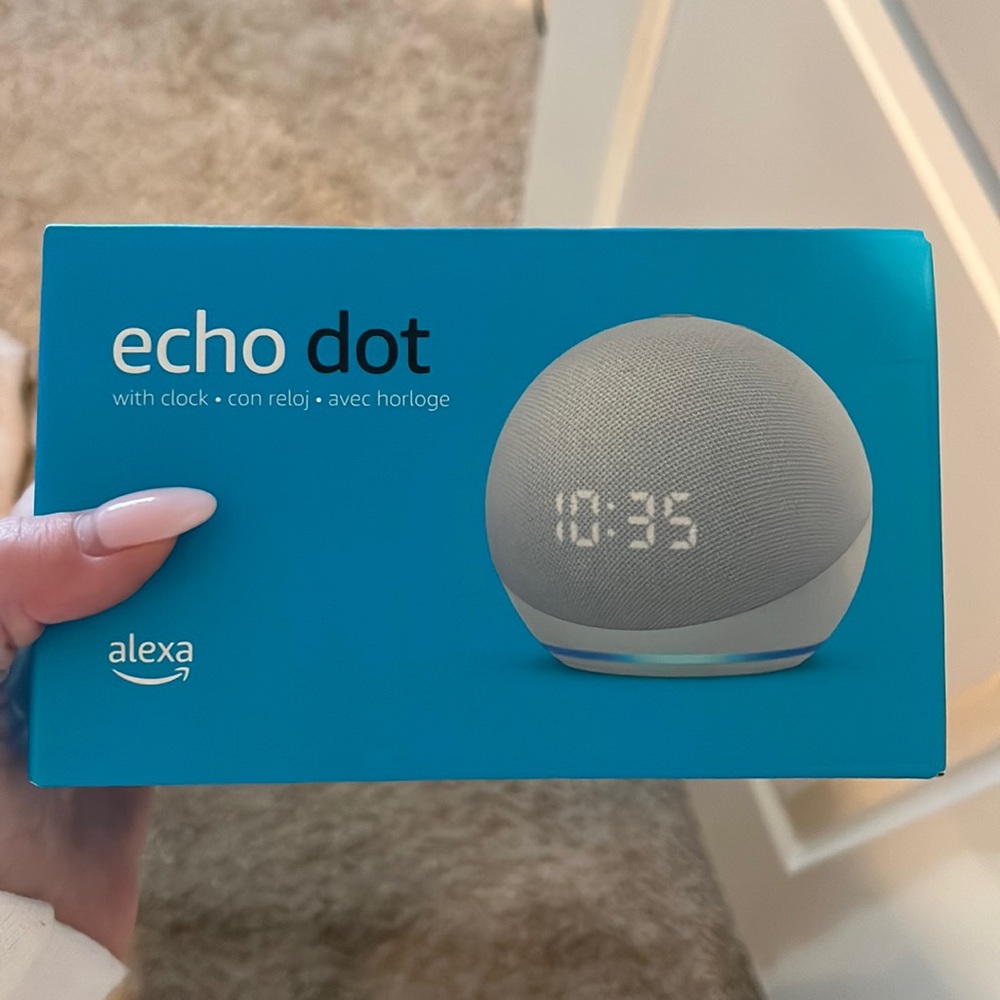 brand new echo dot amazon alexa